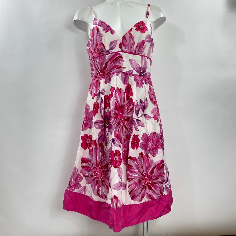 Women’s Guess Size 5 Pink Floral Dress K